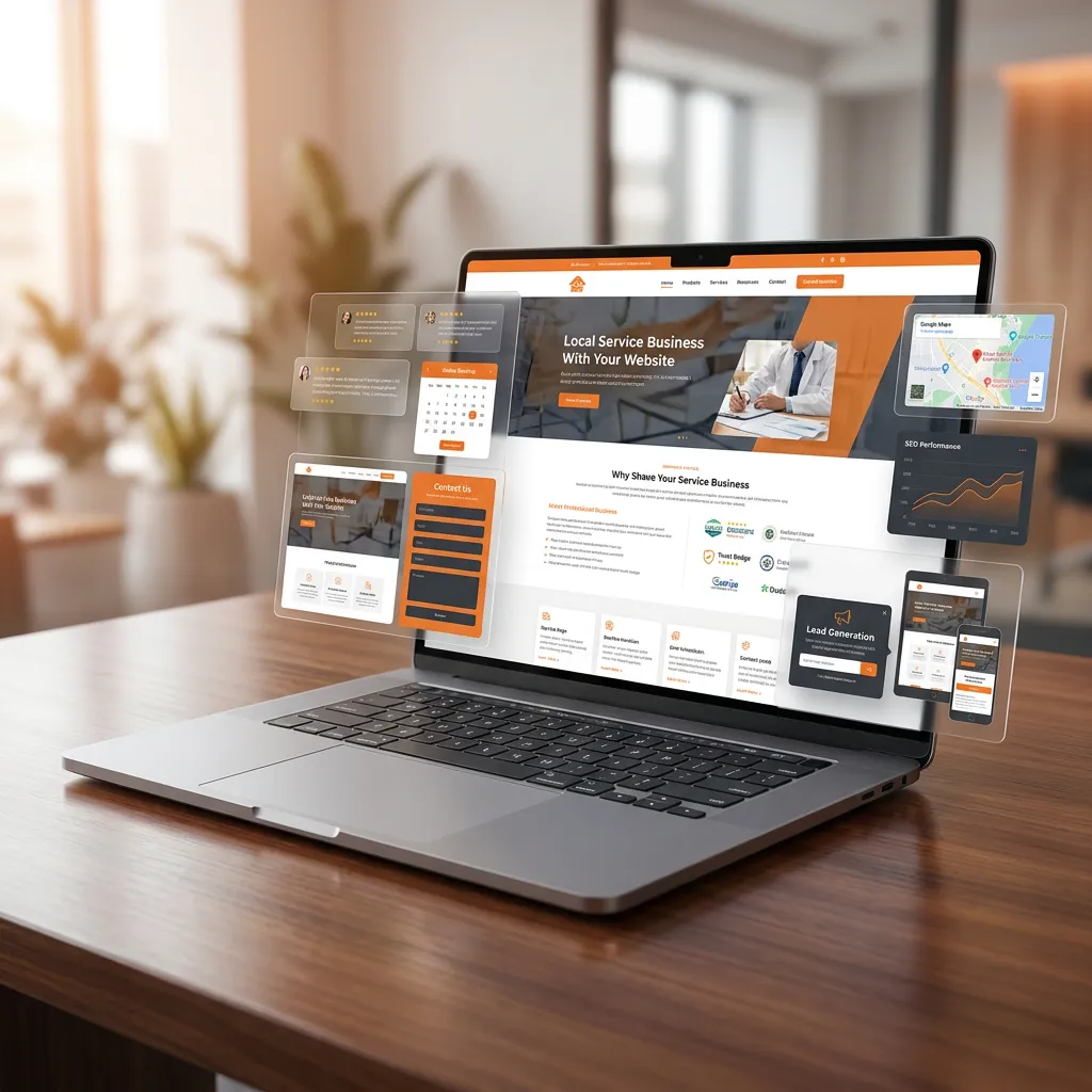 Bizfire Digital Experience Devices mockup